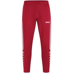 JAKO Freizeithose Power Rot/weiß