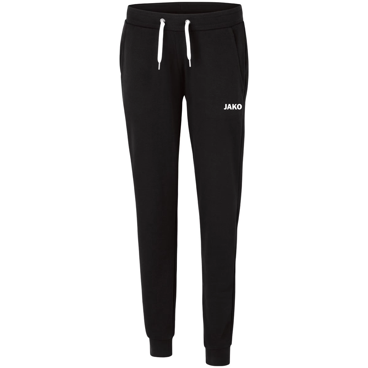 Jako Jogginghose Base Mit Bündchen Damen Schwarz 1 Jako Jogginghose Base Mit Bündchen Damen Schwarz