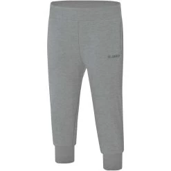 Jako Sweat Capri Basic Anthrazit Meliert