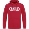 JAKO Kapuzensweat Retro Rot