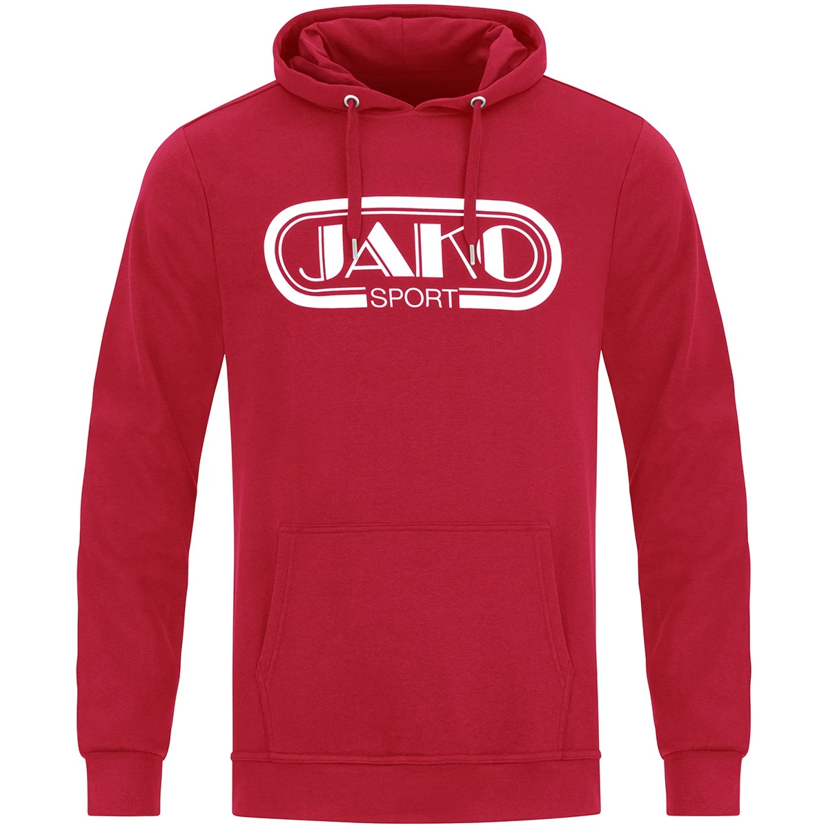 JAKO Kapuzensweat Retro Rot 1 JAKO Kapuzensweat Retro Rot