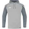 Jako Kapuzensweat Performance Soft Grey/steingrau