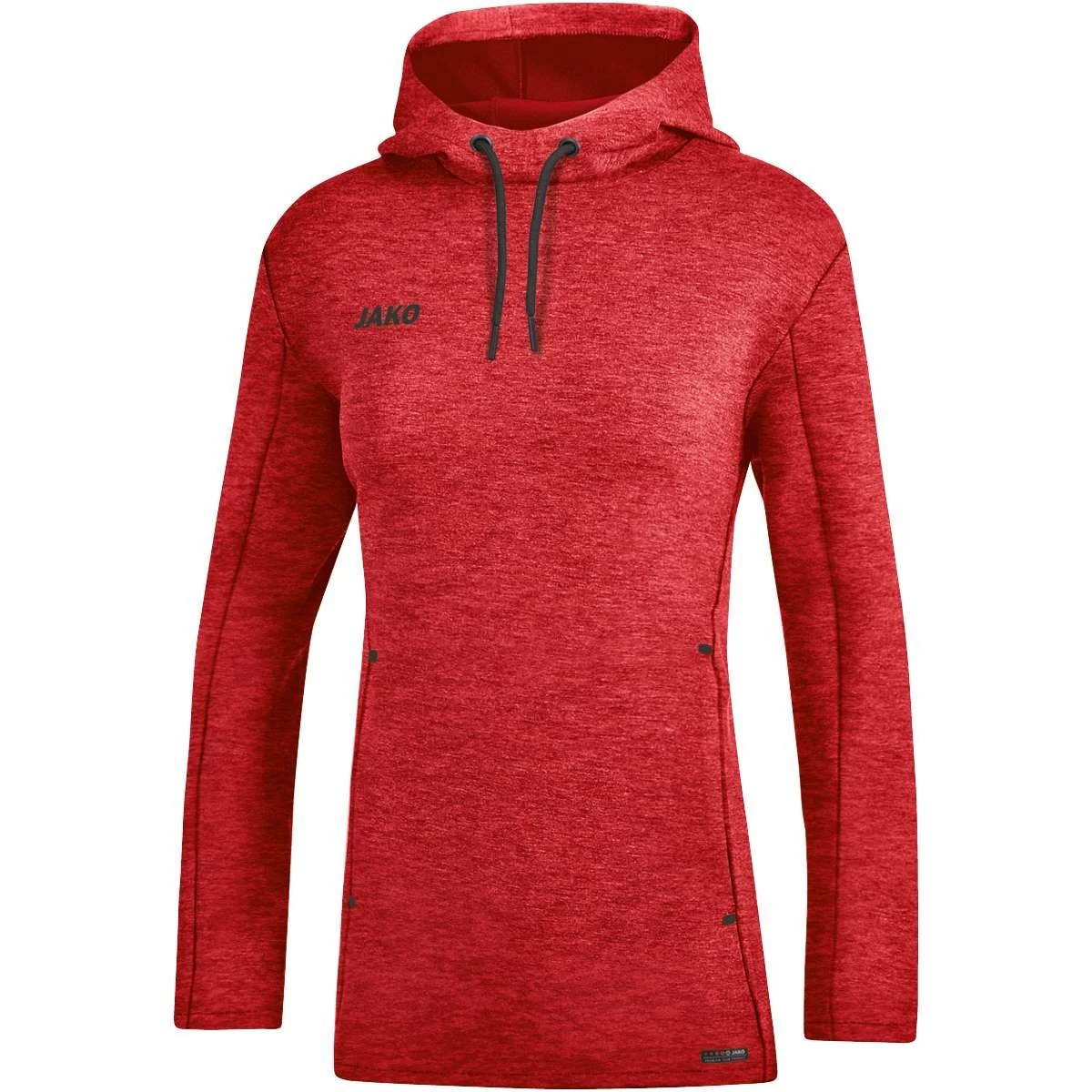 Jako Kapuzensweat Premium Basics Rot Meliert 3 Jako Kapuzensweat Premium Basics Rot Meliert – Bild 3