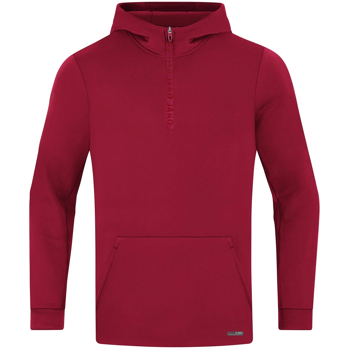 JAKO Zip Hoodie Pro Casual Chili Rot 1 JAKO Zip Hoodie Pro Casual Chili Rot