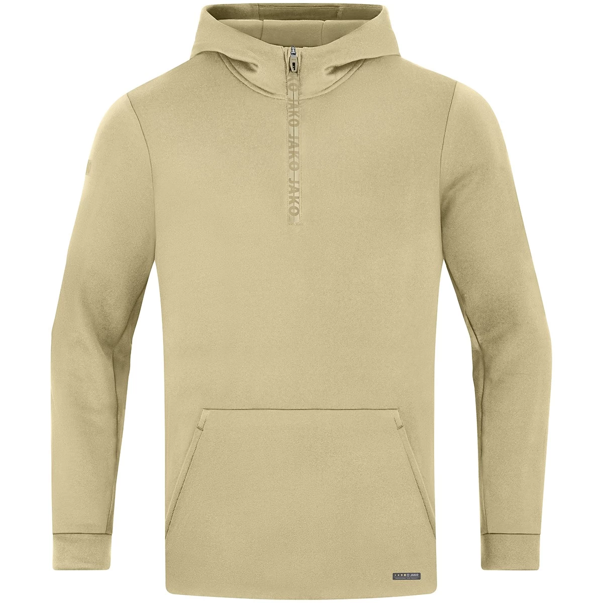 JAKO Zip Hoodie Pro Casual Beige 1 JAKO Zip Hoodie Pro Casual Beige