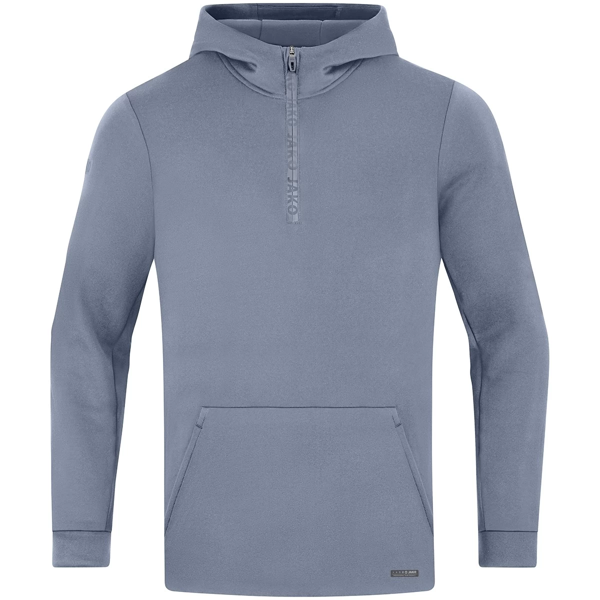 JAKO Zip Hoodie Pro Casual Smokey Blue 1 JAKO Zip Hoodie Pro Casual Smokey Blue