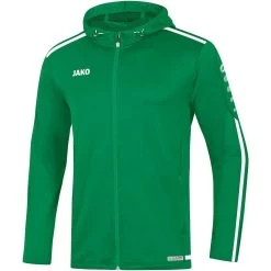 Jako Kapuzenjacke Striker 2.0 Sportgrün/weiß