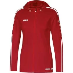 Jako Kapuzenjacke Striker 2.0 Chili Rot/weiß -Jako JK 6819 11 D 1280x1280