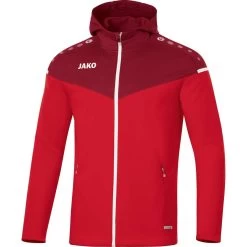 Jako Kapuzenjacke Champ 2.0 Rot/weinrot