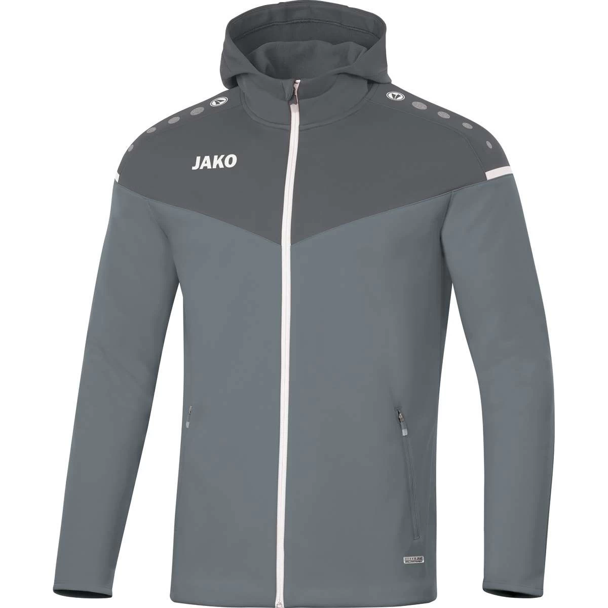 Jako Kapuzenjacke Champ 2.0 Steingrau/anthra Light 1 Jako Kapuzenjacke Champ 2.0 Steingrau/anthra Light