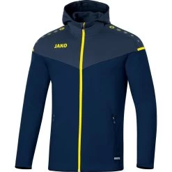 Jako Kapuzenjacke Champ 2.0 Marine/darkblue/neongelb