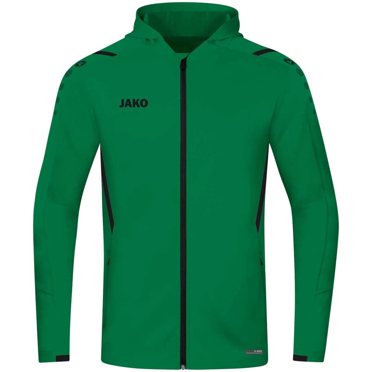 Jako Trainingsjacke Challenge Mit Kapuze Sportgrün/schwarz 1 Jako Trainingsjacke Challenge Mit Kapuze Sportgrün/schwarz