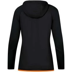 Jako Trainingsjacke Challenge Mit Kapuze Schwarz/neonorange -Jako JK 6821 807 P01 D 1280x1280