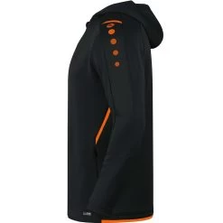 Jako Trainingsjacke Challenge Mit Kapuze Schwarz/neonorange -Jako JK 6821 807 P02 1280x1280
