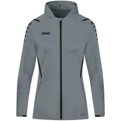 Jako Trainingsjacke Challenge Mit Kapuze Steingrau/schwarz -Jako JK 6821 841 D 1280x1280