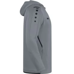 Jako Trainingsjacke Challenge Mit Kapuze Steingrau/schwarz -Jako JK 6821 841 P03 1280x1280