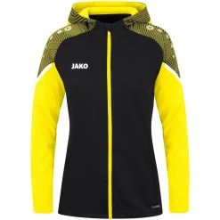 Jako Kapuzenjacke Performance Schwarz/soft Yellow -Jako JK 6822 808 D 1280x1280
