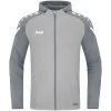 Jako Kapuzenjacke Performance Soft Grey/steingrau