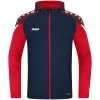 Jako Kapuzenjacke Performance Marine/rot