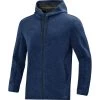 Jako Kapuzenjacke Premium Basics Marine Meliert
