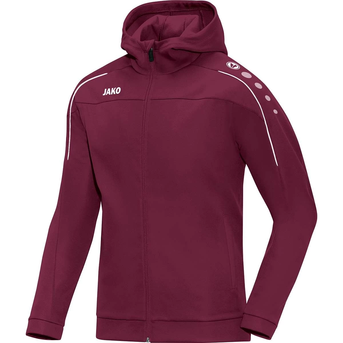 Jako Kapuzenjacke Classico Maroon 1 Jako Kapuzenjacke Classico Maroon