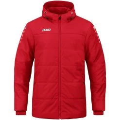 Jako Coachjacke Team Mit Kapuze Rot