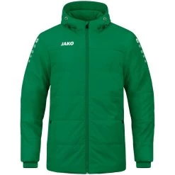 Jako Coachjacke Team Mit Kapuze Sportgrün