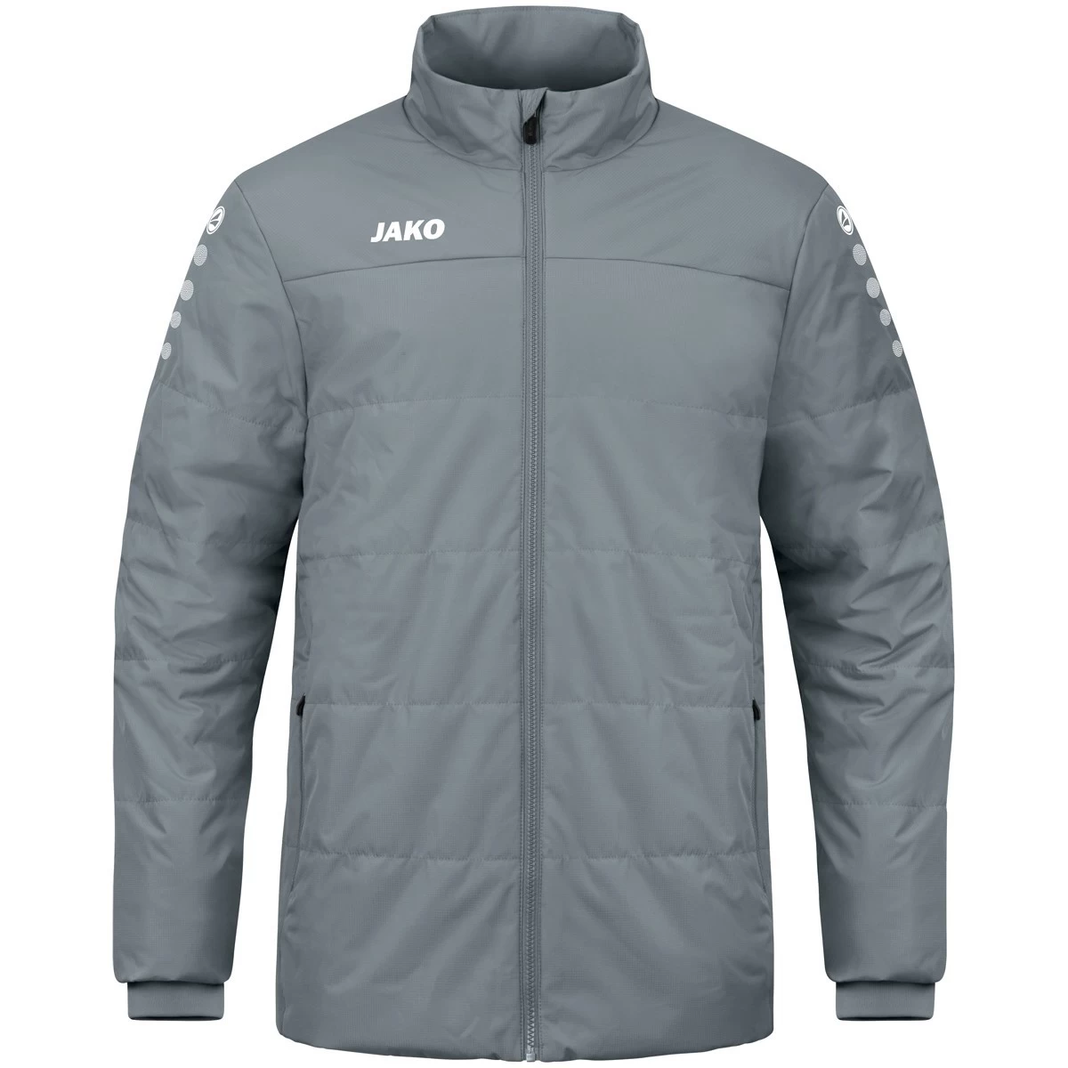 Jako Coachjacke Team Steingrau 1 Jako Coachjacke Team Steingrau
