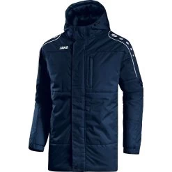 Jako Coachjacke Active Marine/weiß
