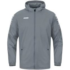 Jako Allwetterjacke Team 2.0 Steingrau