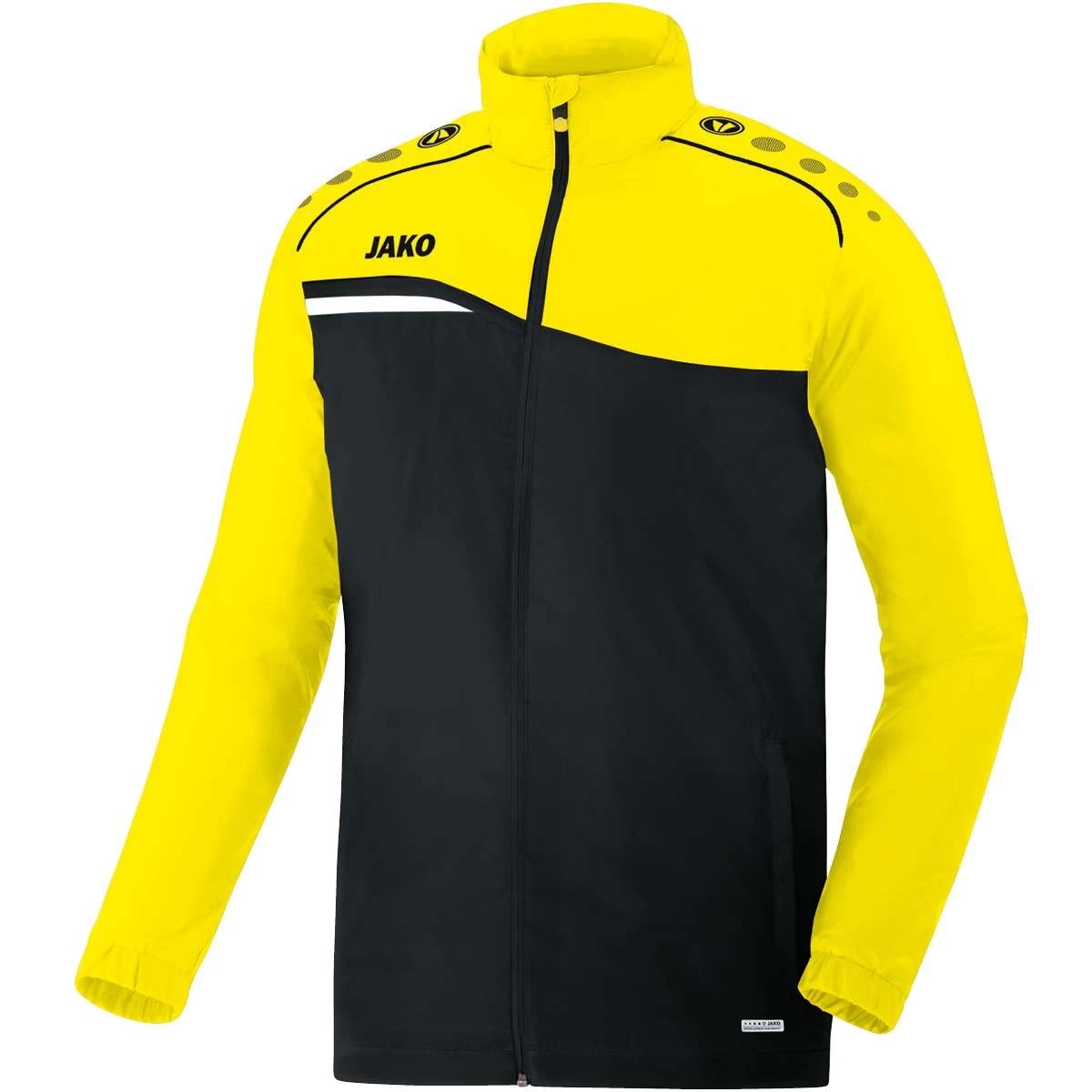 Jako Allwetterjacke Competition 2.0 Schwarz/soft Yellow 1 Jako Allwetterjacke Competition 2.0 Schwarz/soft Yellow