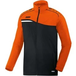 Jako Allwetterjacke Competition 2.0 Schwarz/neonorange
