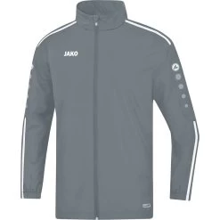 Jako Allwetterjacke Striker 2.0 Steingrau/weiß