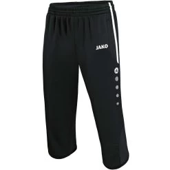 Jako 3/4 Trainingsshort Active Schwarz/weiß