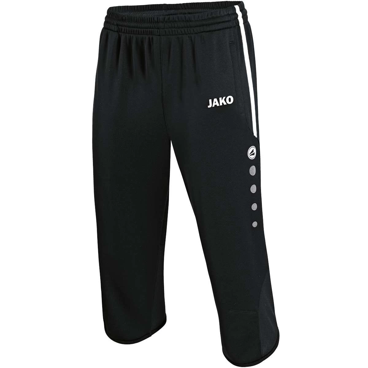 Jako 3/4 Trainingsshort Active Schwarz/weiß 1 Jako 3/4 Trainingsshort Active Schwarz/weiß