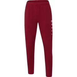 Jako Trainingshose Premium Damen Weinrot