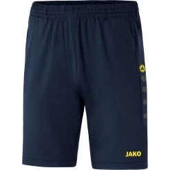 Jako Trainingsshort Premium Marine/neongelb