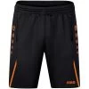 Jako Trainingsshort Challenge Schwarz/neonorange