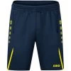 Jako Trainingsshort Challenge Marine/neongelb