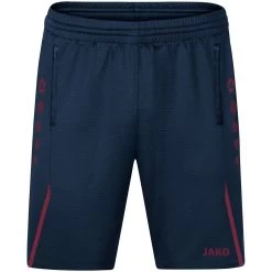 Jako Trainingsshort Challenge Marine/maroon