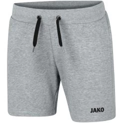 Jako Short Base Damen Hellgrau Meliert