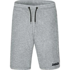 Jako Short Base Hellgrau Meliert