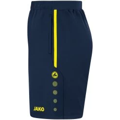 Jako Trainingsshort Allround Marine/neongelb -Jako JK 8589 904 P02 1280x1280