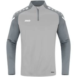 Jako Ziptop Performance Soft Grey/steingrau