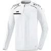 Jako Ziptop Prestige Weiß/schwarz