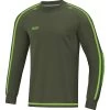 Jako TW-Trikot Striker 2.0 Khaki/neongrün