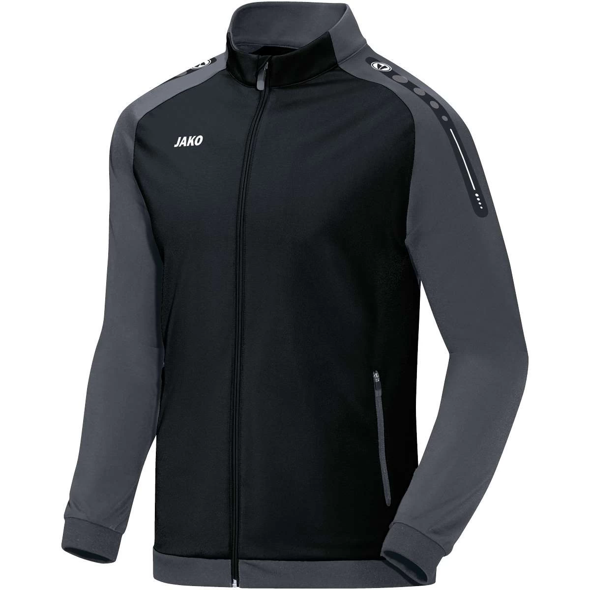 Jako Polyesterjacke Champ Schwarz/anthrazit 1 Jako Polyesterjacke Champ Schwarz/anthrazit