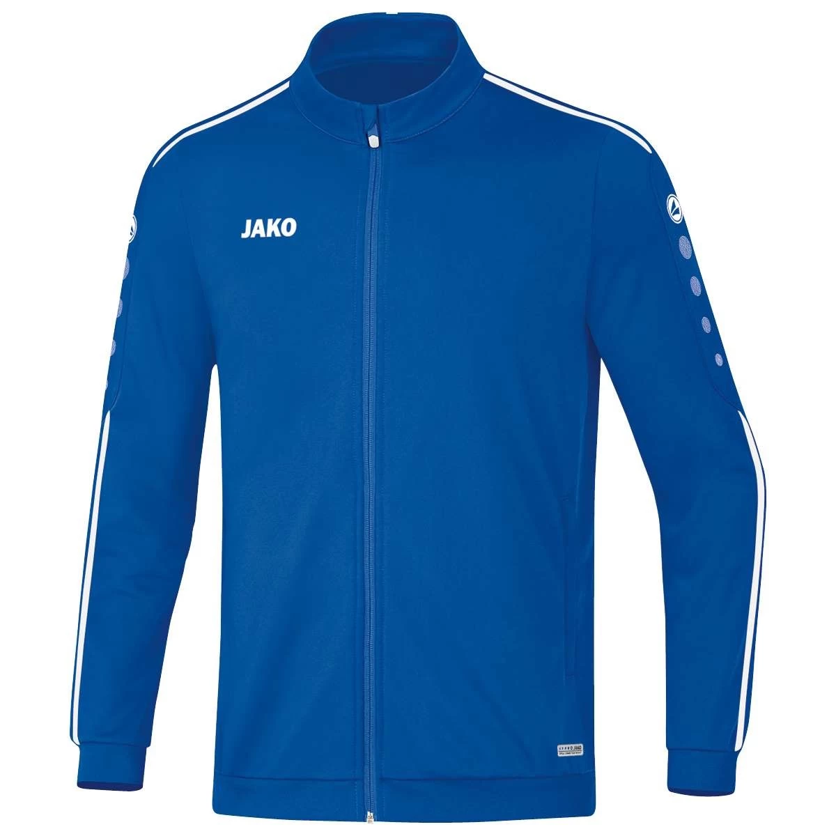 Jako Polyesterjacke Striker 2.0 Royal/weiß 1 Jako Polyesterjacke Striker 2.0 Royal/weiß