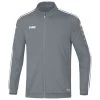 Jako Polyesterjacke Striker 2.0 Steingrau/weiß