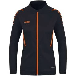 Jako Polyesterjacke Challenge Schwarz/neonorange -Jako JK 9321 807 D 1280x1280